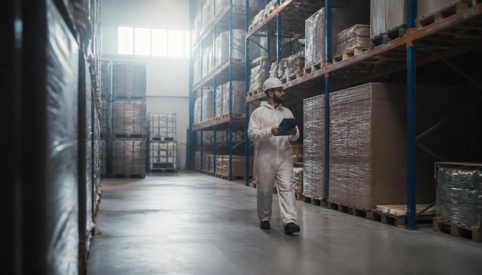 Pregled skladišča in logističnega centra po letnem planu DDD